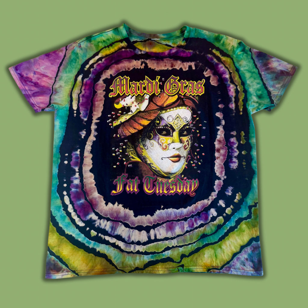 Vintage Mardi Gras Tee - Size L